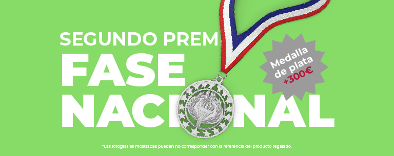 Banners XV Concurso Olimpidasgeografia_SEGUNDO PREMIO FASE NACIONAL Medalla de plata y 300€
